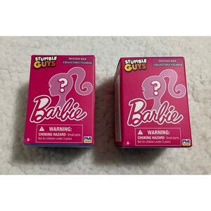 2x BARBIE Stumble Guys BLIND MYSTERY BOX 2" Collectible Figure 2024